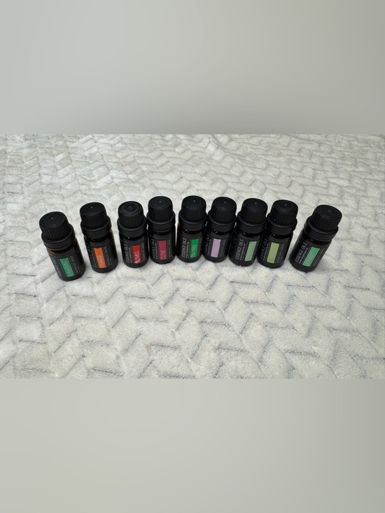 Essce oils Other - Black Essential Oil Bottle Set with Color Labels
9 set NEW WITHOUT TAGS